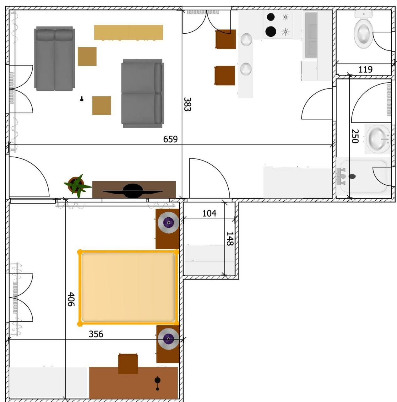 Апартаменты Haselbachstrasse 6 Ebensfeld Экстерьер фото